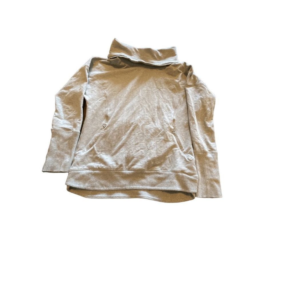 Lululemon Run: Rest Day Pullover *Heathered Fossil* Size 6 - Picture 4 of 14